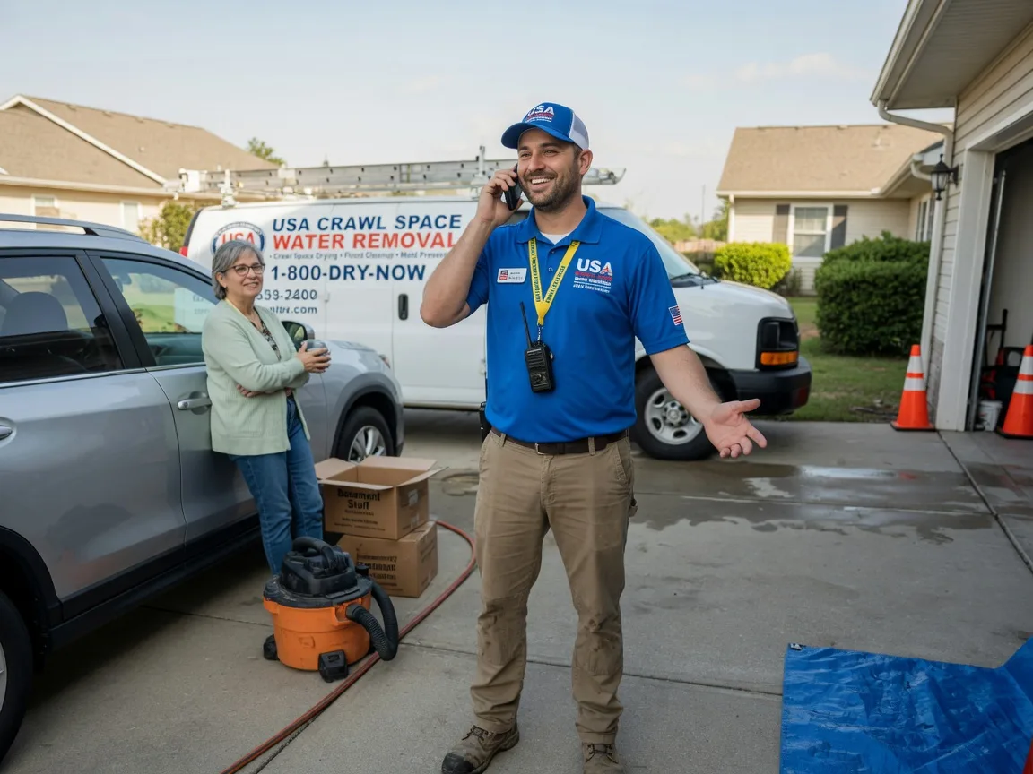 Crawl Space Water Removal Brodhead, WI FAQs